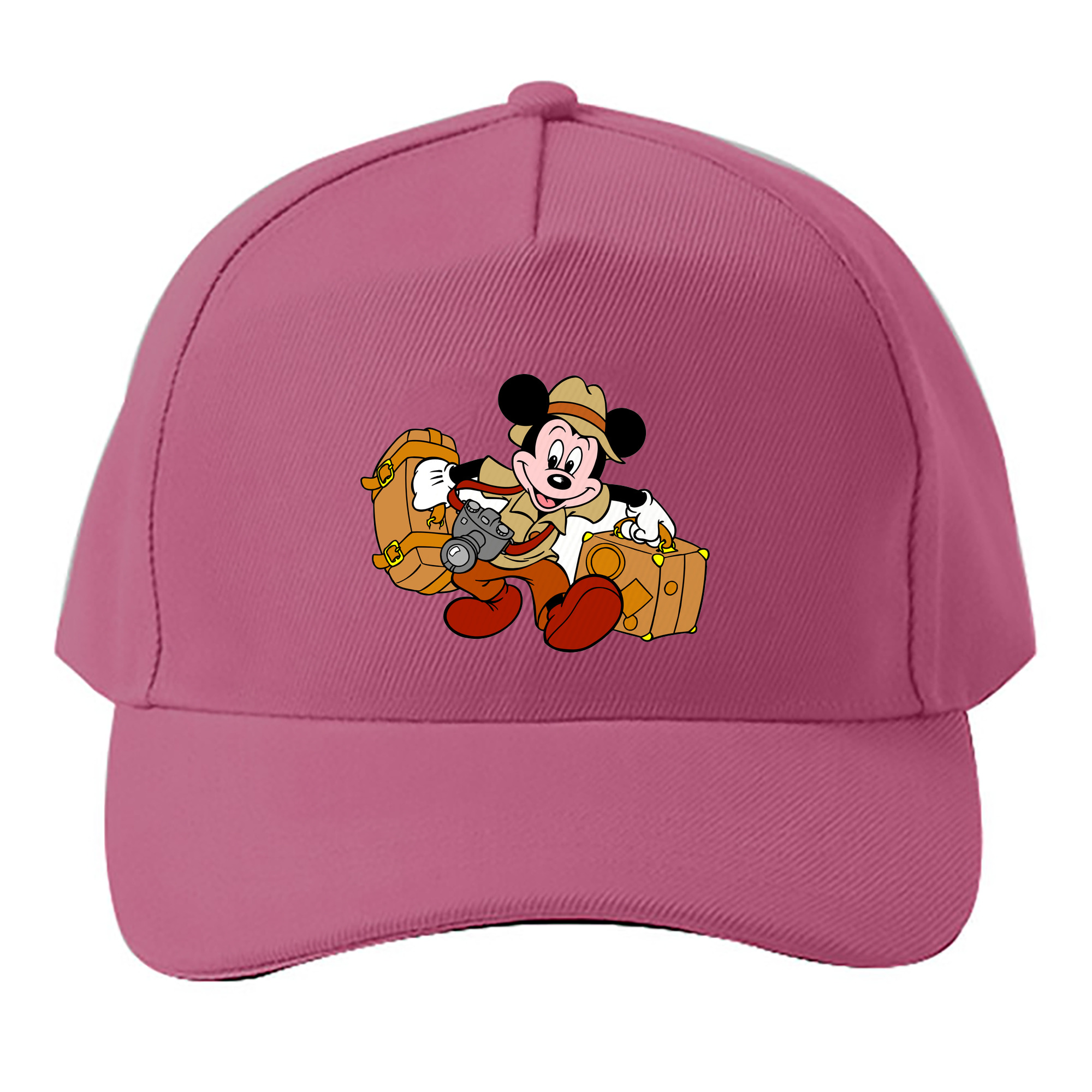 （画像用） ミッキーマウス Mickey Mouse ベースボールキャップ 綿100％ 男女兼用 帽子 スポーツ